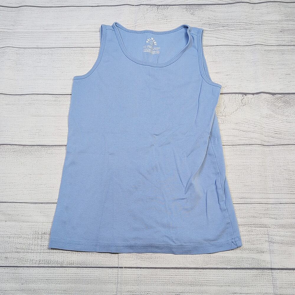 12 Primary Light Blue Pajama Tank Top